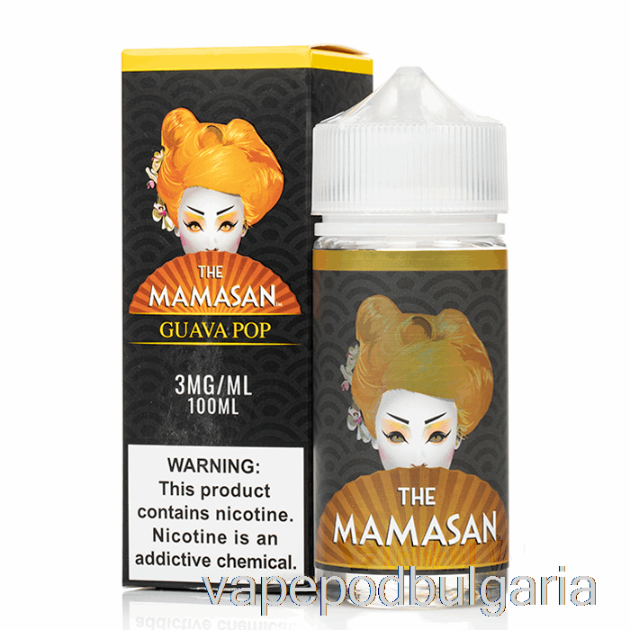 Vape Bulgaria Guava Pop - The Mamasan - 100ml 3mg